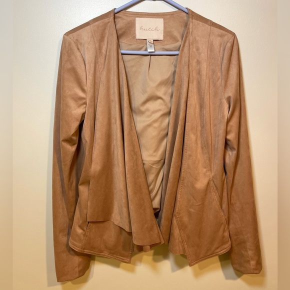 Anthropologie Hutch Vegan Suede Jacket size Small - Picture 4 of 5